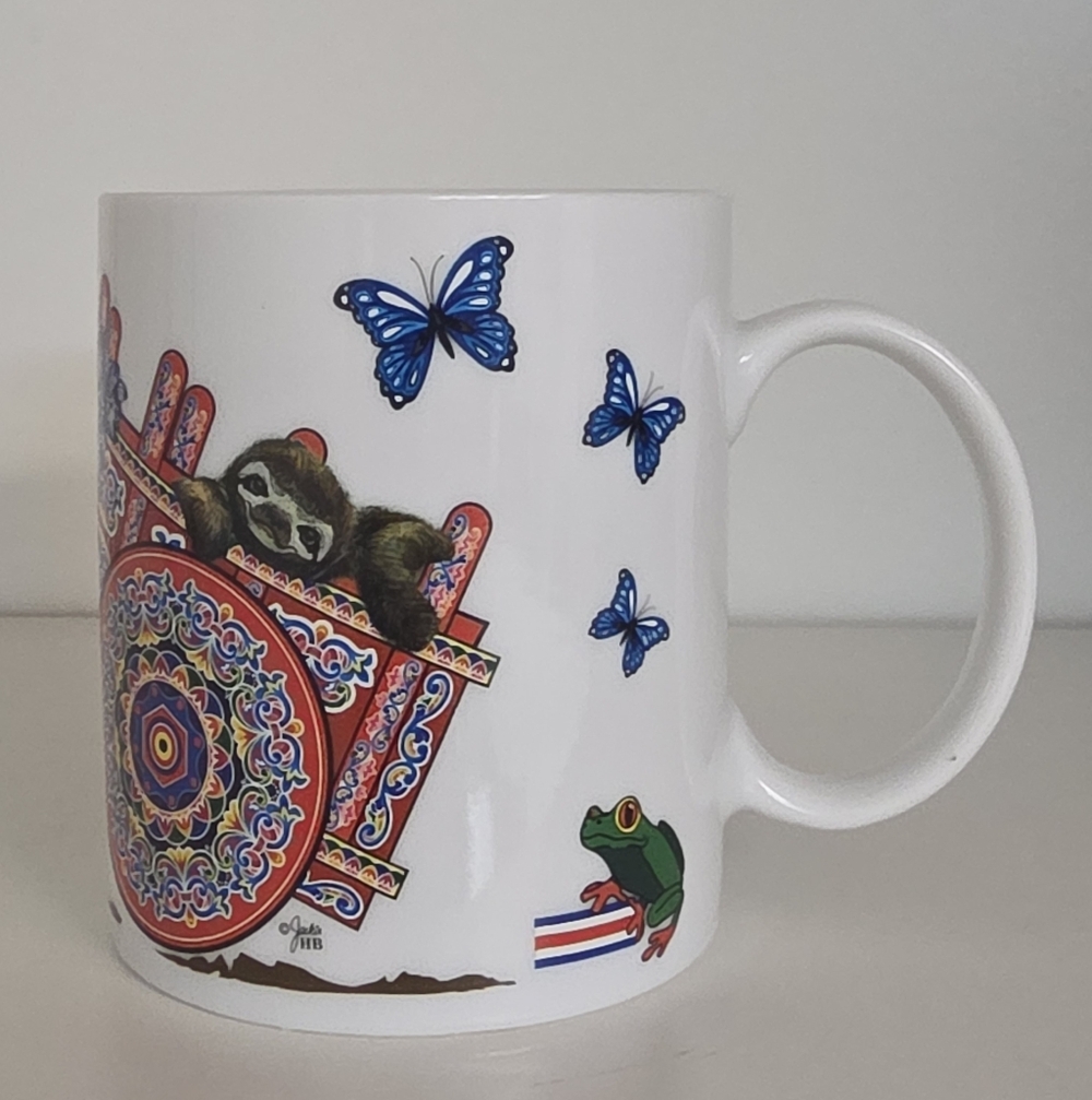 Costa Rica "Pure Vida" Sloth Mug - Picture 3 of 6